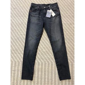 DL1961 Farrah High Waist Jeans Gray NWT 28